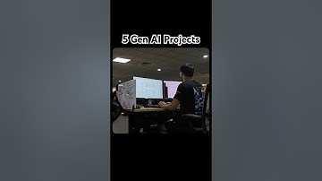 5 Gen AI Projects with Tutorials to get Hired #codingprojects #aiagents #genai