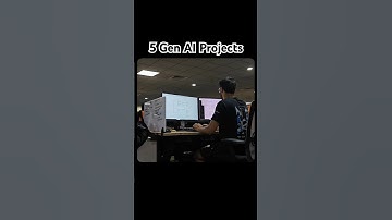 5 Gen AI Projects with Tutorials to get Hired #codingprojects #aiagents #genai