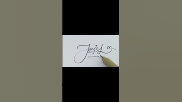 Jamil name signature #shorts #art #foryou #viral #signature #name #style #artist