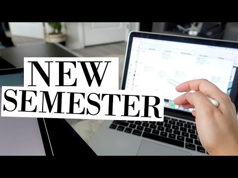 getting my life together | prep for new semester in college