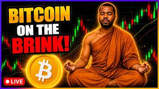 Bitcoin on the Brink! Live Trading & TA