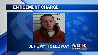 Man charged with enticement of a child in Prentiss Co.