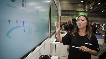 SAMSUNG Interactive Displays @ ISTE 2022