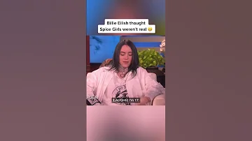 Billie Eilish Thought Spice Girls Weren T Real Ellen Show 