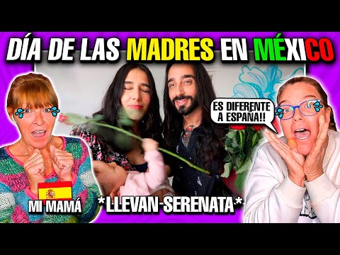 MI MAMÁ y MI TÍA REACCIONAN al DÍA de LAS MADRES en MÉXICO 🇲🇽 *Se emocionan mucho*😭