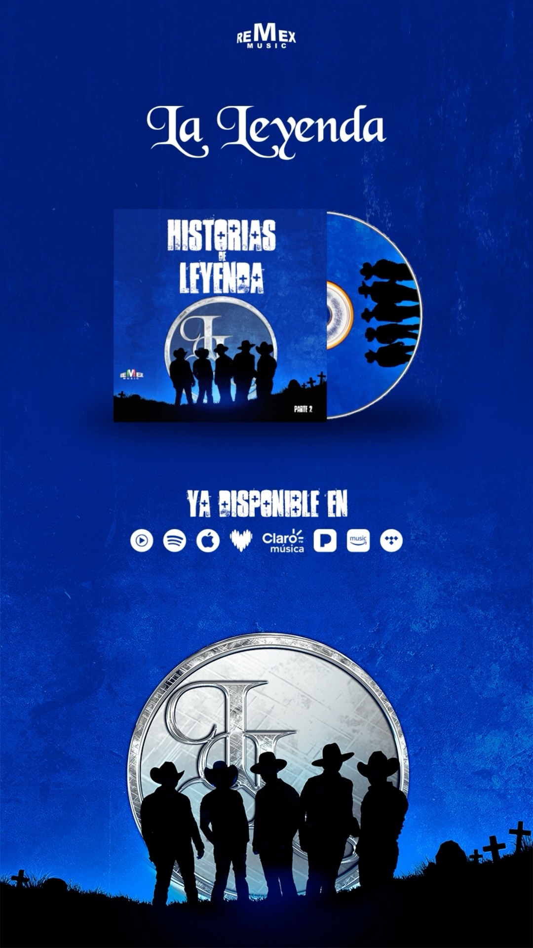#HistoriasDeLeyenda Parte 2 de La Leyenda ?Disponible en todas las plataformas digitales ??