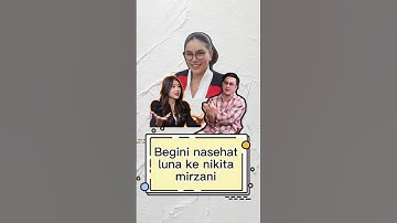 Nasihat lucinta luna ke nikita mirzani #dennysumargo #lucintaluna #nikitamirzani #shorts #skincare