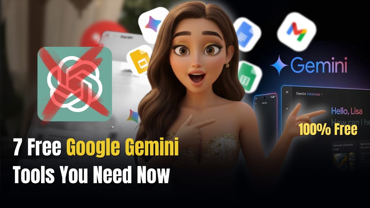 I Found 7 FREE Google Gemini Tools That Make ChatGPT Feel Old