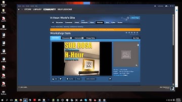 Tutorial Video 12 For H_Hour Steam WorkShop