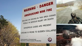 The Abandoned Town Of Centralia (Found Some Gold)