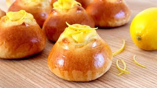 Bollos de limón venecianos  Brioche