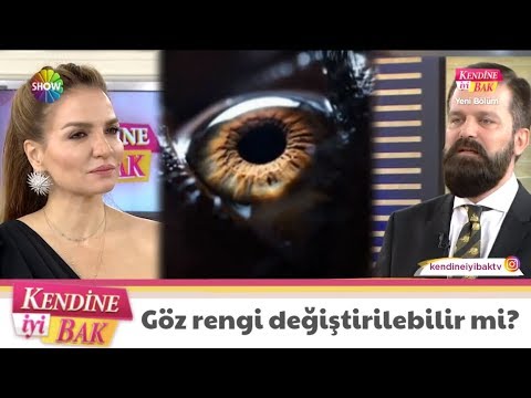 Göz rengi değiştirilebilir mi?