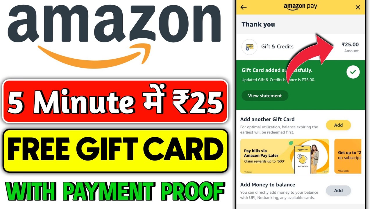 Unlock Free Amazon Gift Card Codes: Limited Time Offer - Youtube
