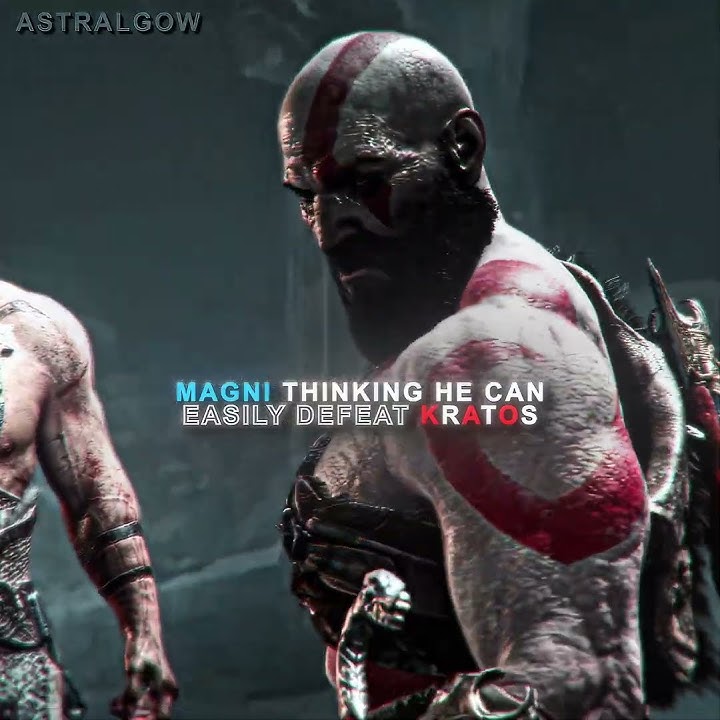 Kratos meets Magni┃God of War [4K] #shorts