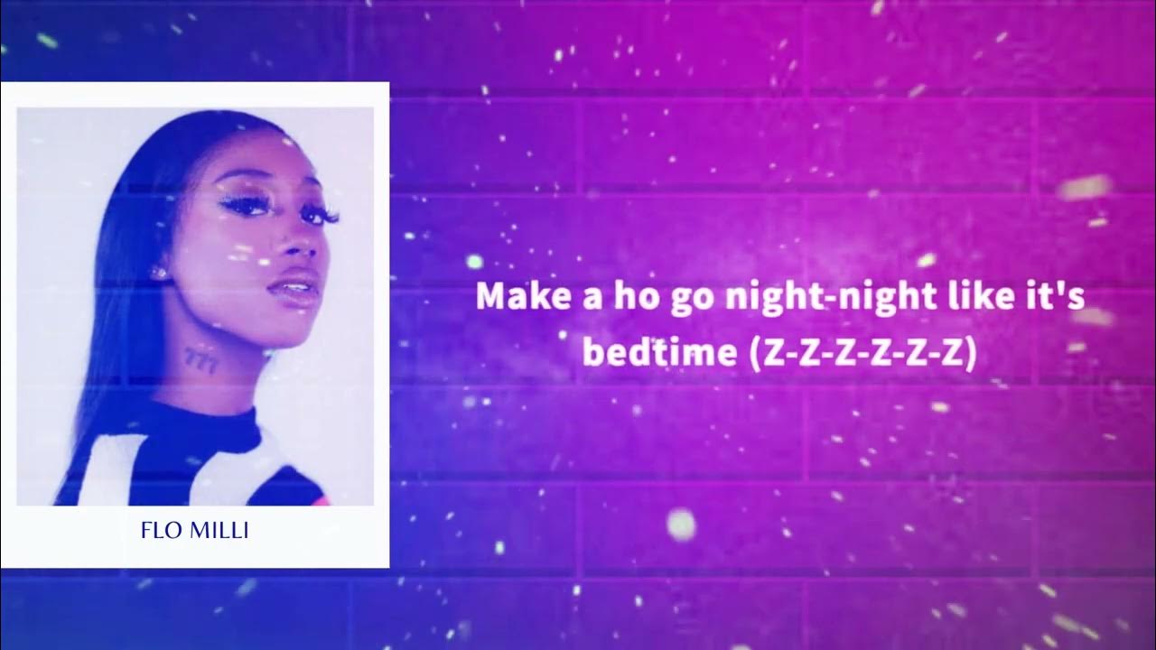Flo Milli Bed Time (Lyrics) YouTube