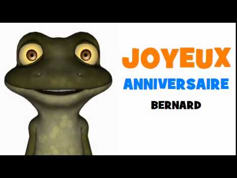 Joyeux Anniversaire Bernard Youtube