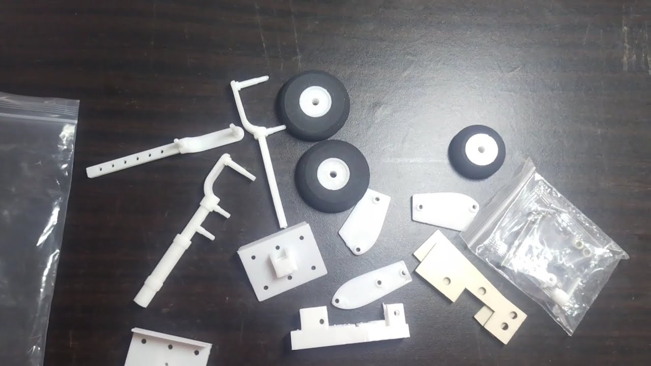 RC Plane Landing Gear Kit with Wheels Hobbies Craft for RC Quadcopter SU27 unboxing video.
