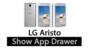 Lg Aristo - How to Get the App Drawer Back