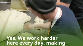 Yes, We Work Harder Here Every Day, Making Everything By Hand...