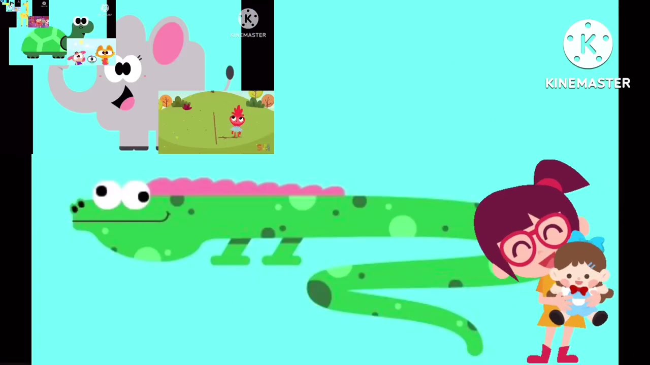 Preview 2 funny Lingokids Stacking Game Characters all collection