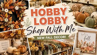 Hobby Lobby Fall Decor Shop With Me 🍂 | New 2026 Fall Home Decor Finds & Ideas