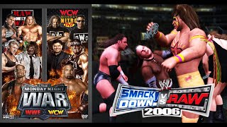 Jeff Hardy | Season Mode (With CAW Voice) | WWE SVR 2006 : Monday Night War Mod | WCW Invasion #1