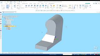 Modelling a bracket with Solid Edge