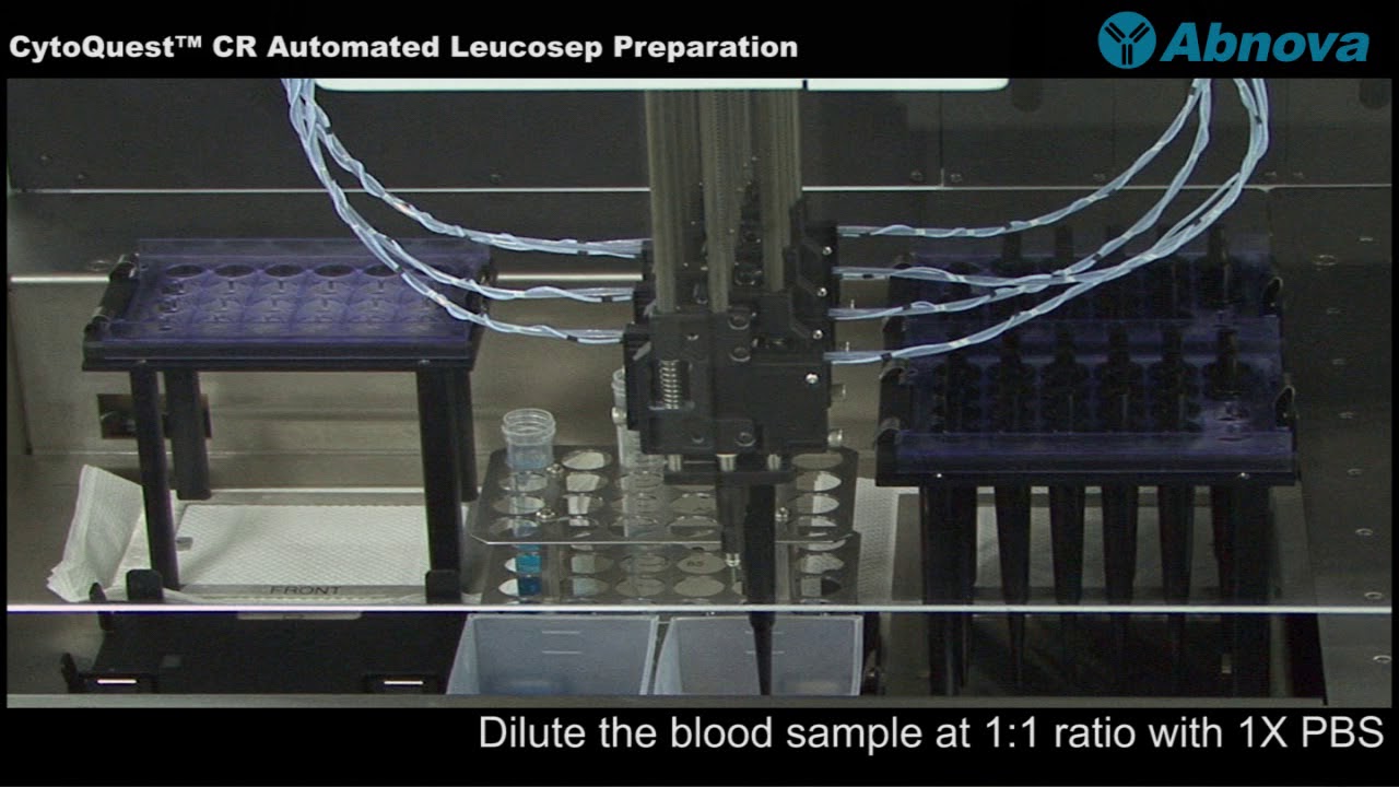 CytoQuest™ CR Automated Leucosep Preparation - YouTube