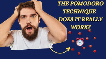 THE POMODORO TECHNIQUE  DOES IT REALLY WORK?