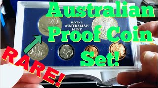 Australian Proof Coin Set From 1983 - RARE 20 Cent Coin ?