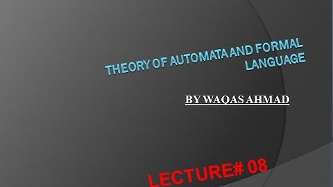 Lecture #8 | TG | GTG | Transition Graph | Generalize Transition Graph | Union of R.E