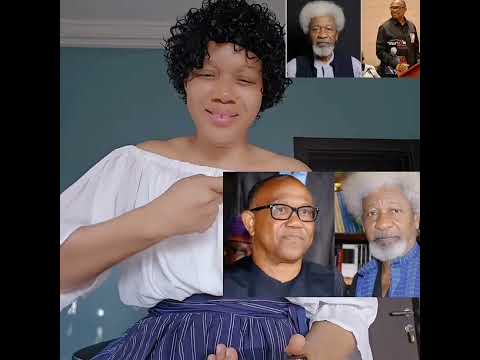 peter obi should not contest in the next presidential election,he is incompetent... wole soyinka