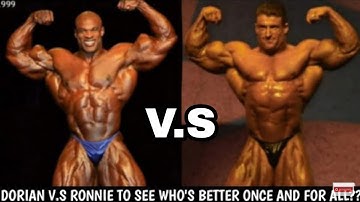 99 "Ronnie Coleman" V.S 1993 "Dorian Yates" In The Mr Olympia Matchup Of The Century!!
