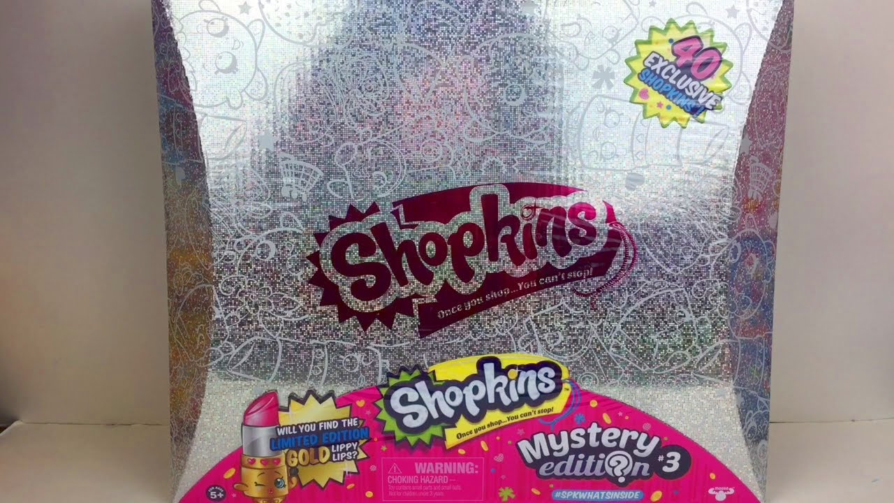 Shopkins Mystery Box #3 Season 1 Mystery Edition Repaints Collectibles Unboxing
