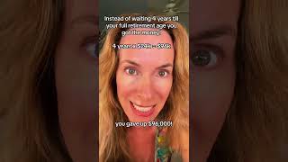 Waiting to draw your Social Security is a RISK you will never live to see a dime of all the money yo