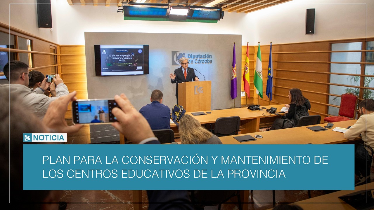 Plan para la Conservación y Mantenimiento de los Centros Educativos de la provincia