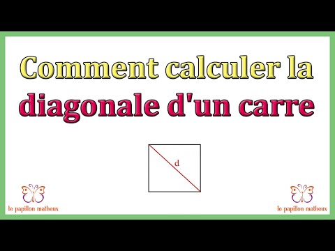 Vidéo: Les diagonales du carré sont-elles égales ?