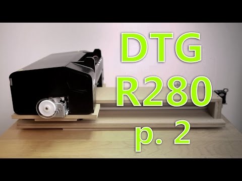 DIY DTG Epson r280 p.2 \ Запилил корпус по-быстрому