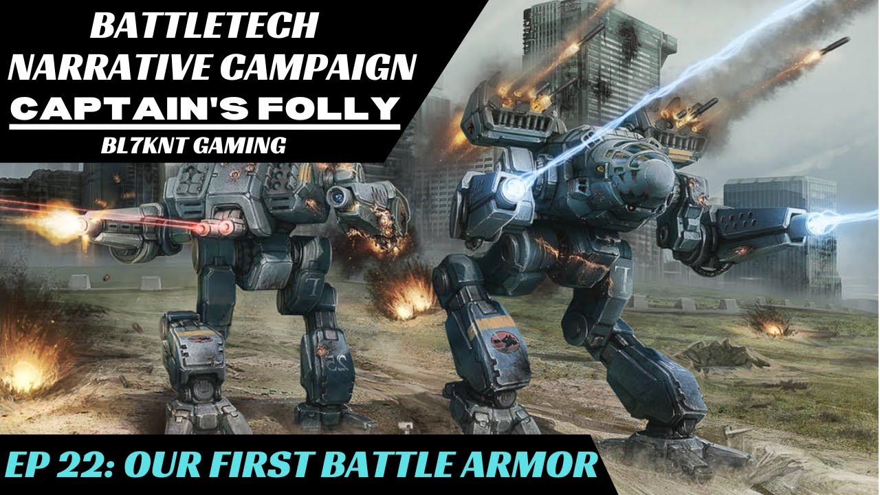 First Battle Armor | Battletech Narrative Campaign - YouTube