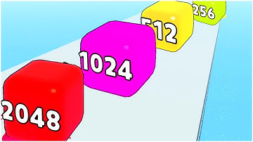 Cube 2048 Jump - Gameplay Walkthrough - Levels 21-40