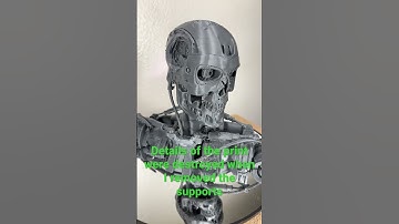 Finally removed the supports. It didn’t go well