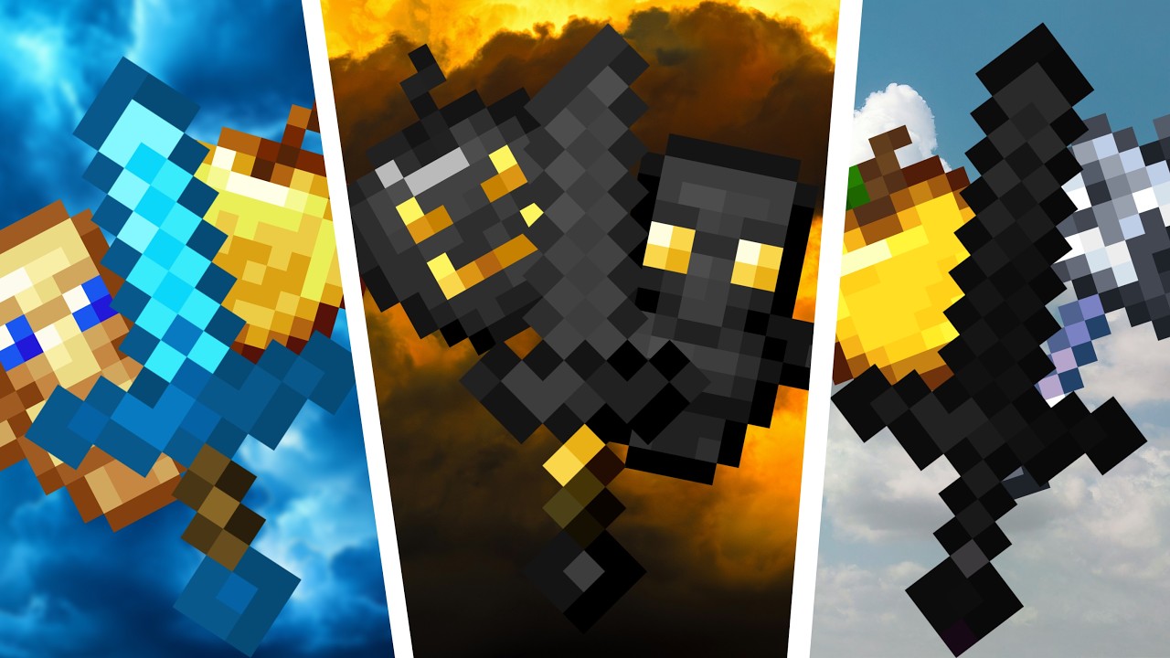 The top 5 best PvP texture packs for 1 21+|FPS BOOST - YouTube