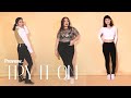 Girls in Different Sizes Wear the Same Black Skinny Jeans | Try It On | PREVIEW