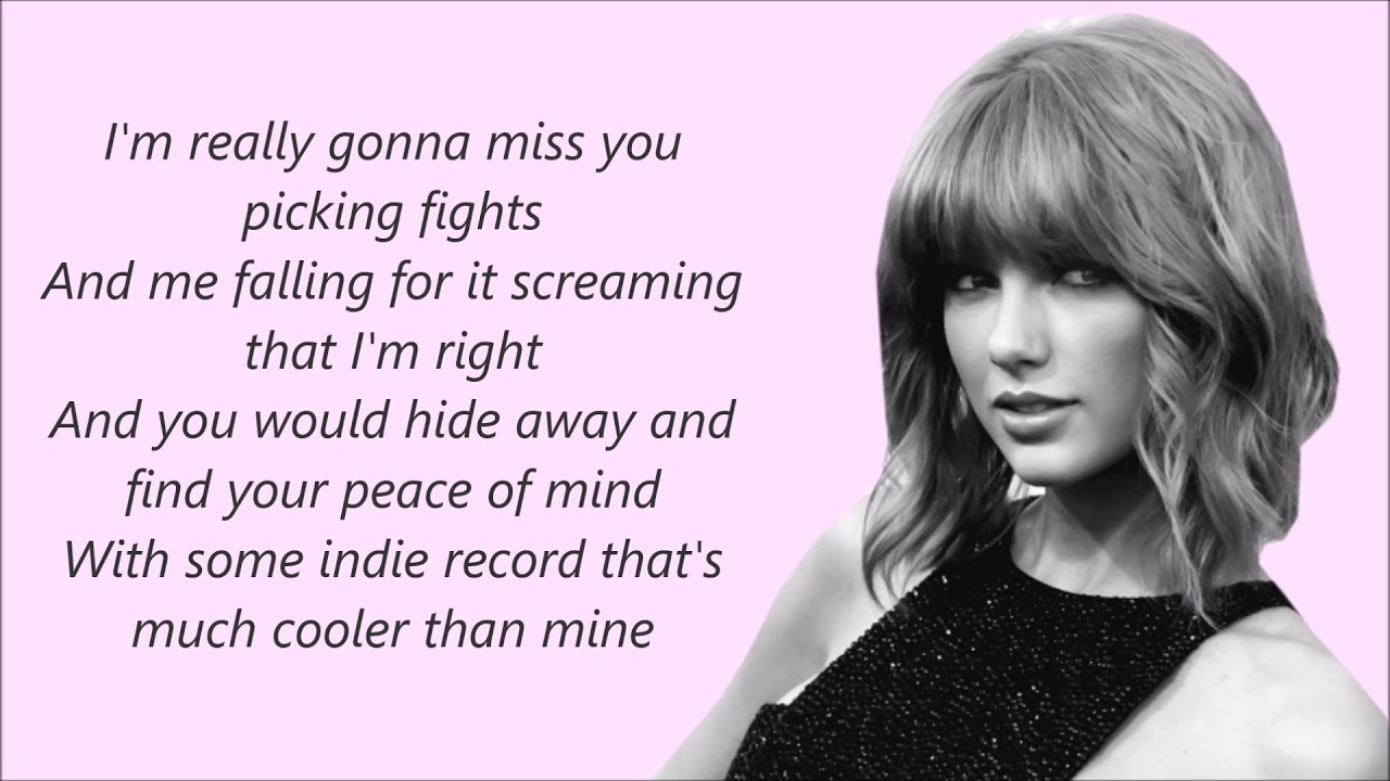 We Are Never Ever Getting Back Together Taylor Swift (Lyrics) YouTube