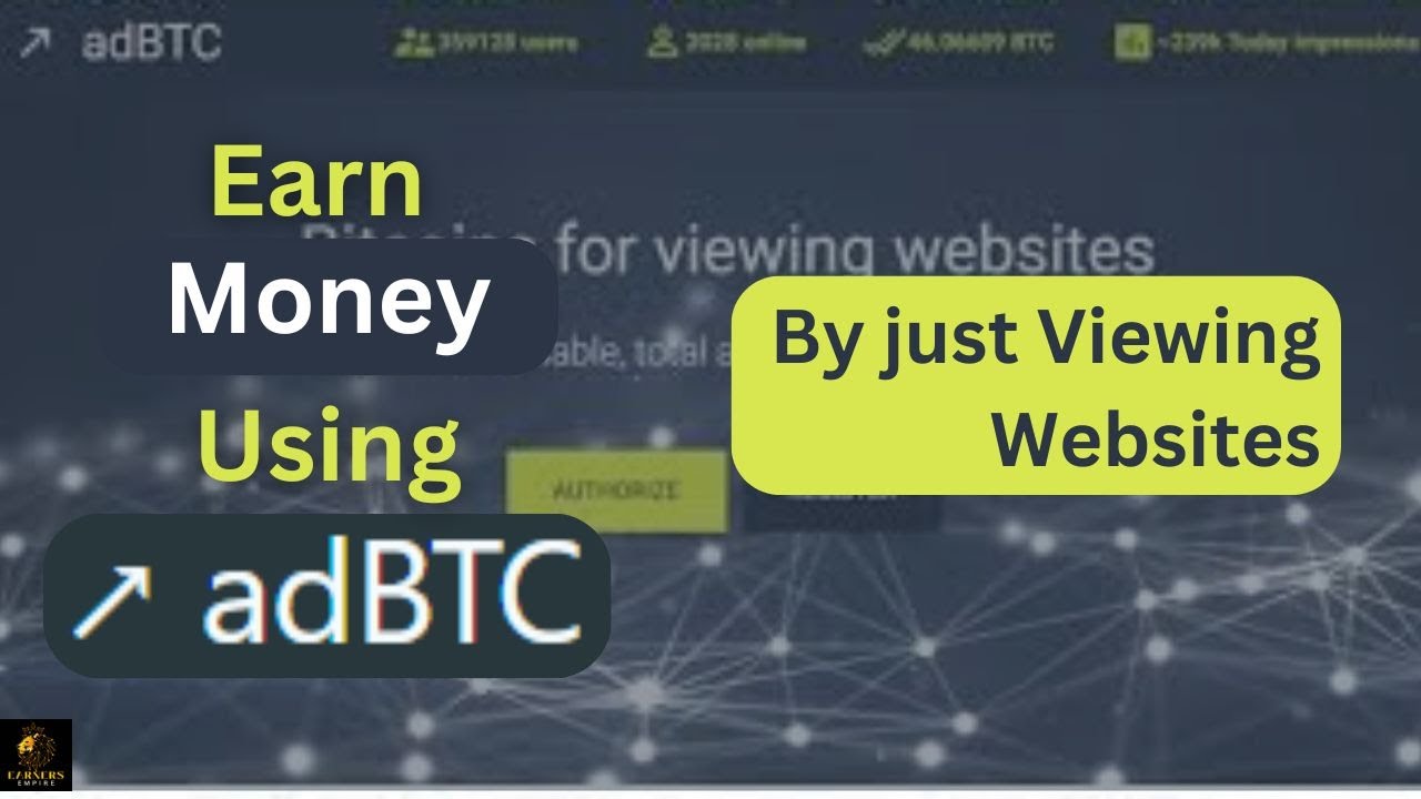 Laziest way to make money online | AdBTC