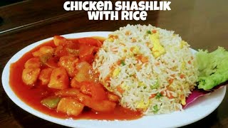 chicken shashlik | shashlik sauce | shashlik with gravy by basic tutorials