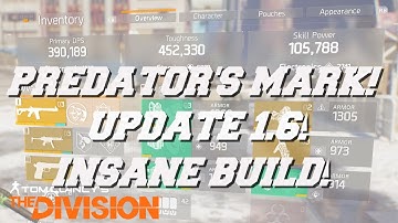 THE DIVISION - UPDATE 1.6 - INSANE "PREDATOR