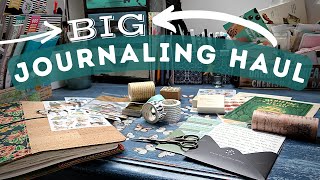 HUGE JOURNALING HAUL | Vintage Stationery and Journal Supplies Unboxing