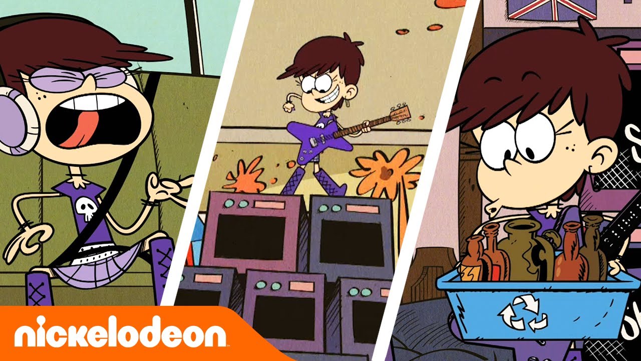 Мой шумный дом | Луна - королева рок-н-ролла | Nickelodeon Россия