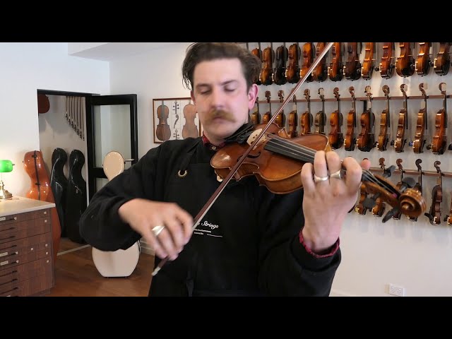 Brand spotlight: Heinrich Gill violins - YouTube